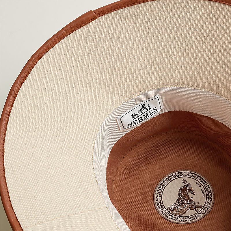 【淡いピンクカラーが可愛い☆】HERMES Soko Code ハット Soko Code hat | Hermès USA